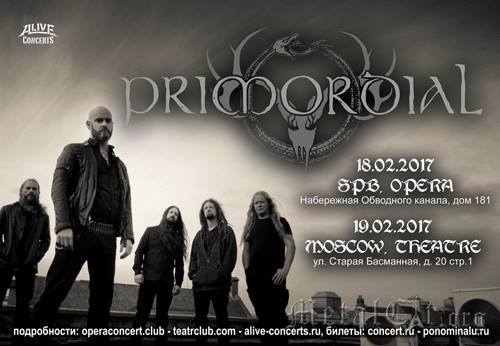 2017.02.19 - Primordial – Москва, клуб ТеатрЪ 2017.02.19 - Primordial – Москва, клуб ТеатрЪ