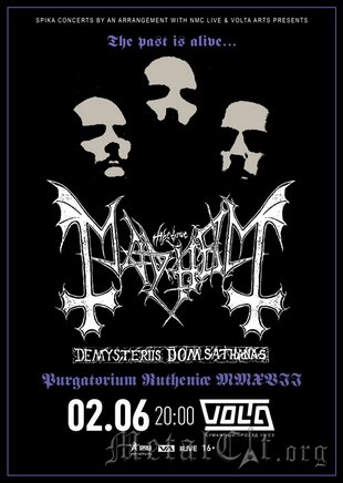 2017.06.02 - MAYHEM - Москва, клуб Volta 2017.06.02 - MAYHEM - Москва, клуб Volta