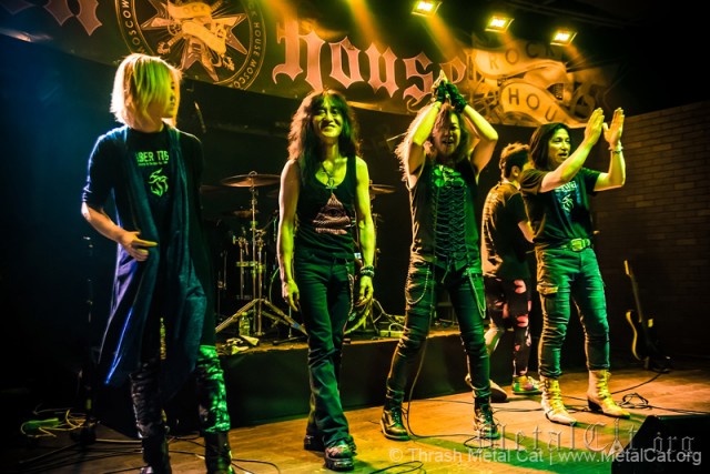 Фоторепортаж с концерта SABER TIGER - 31 мая 2018, Москва, клуб Rock House